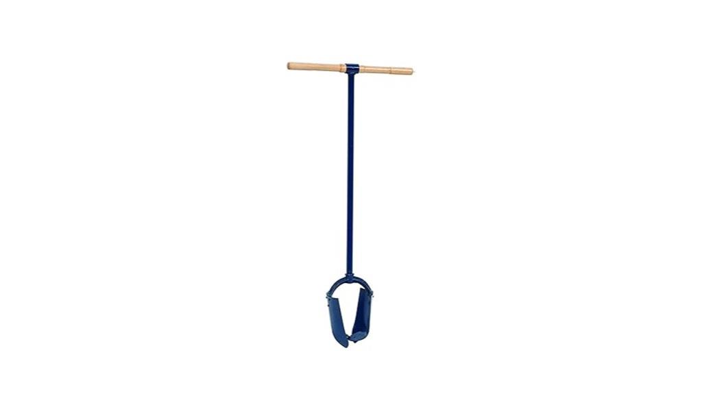 industrial auger with hardwood