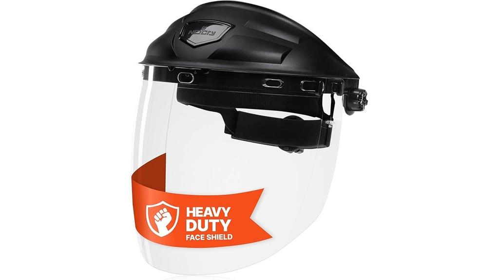 industrial safety face shield