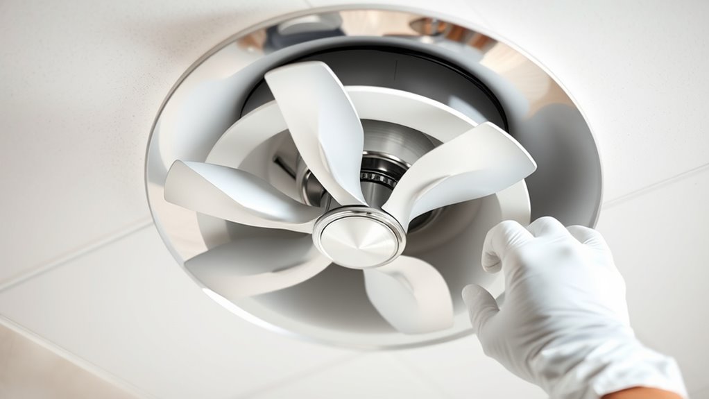 inspect and clear duct