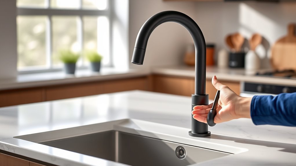 key touchless faucet factors