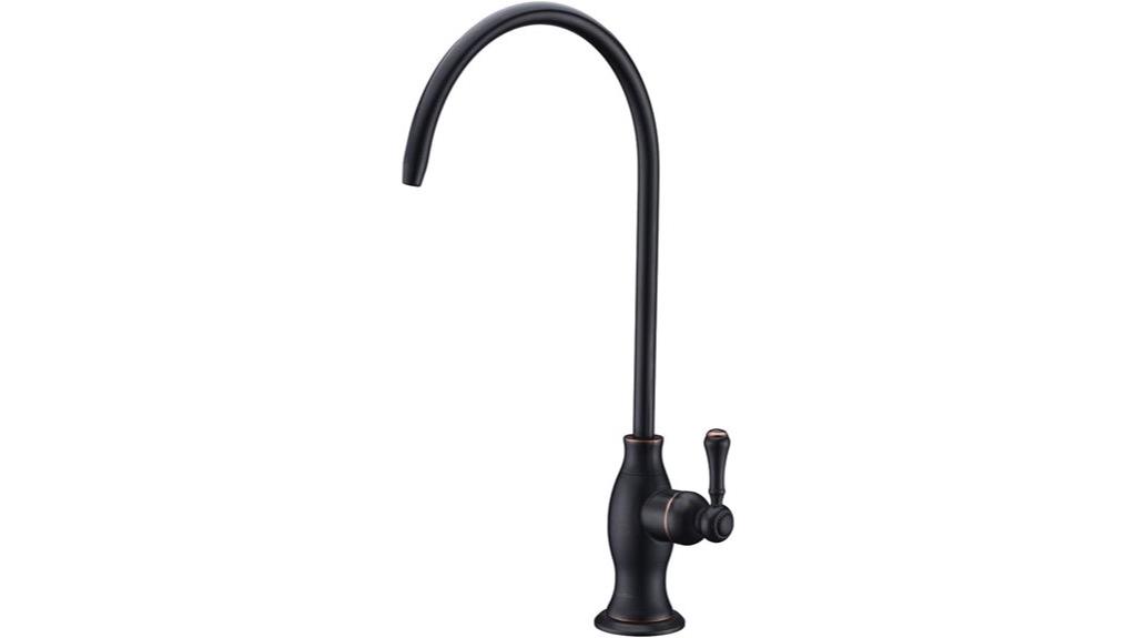kitchen water filtration faucet