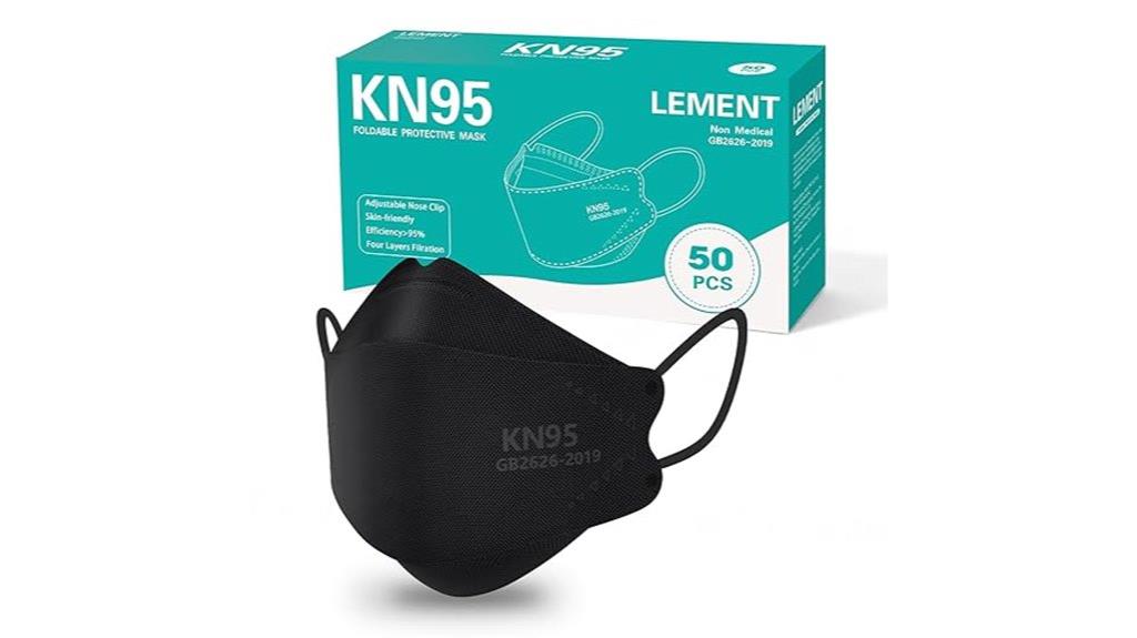 kn95 face masks 50 pack