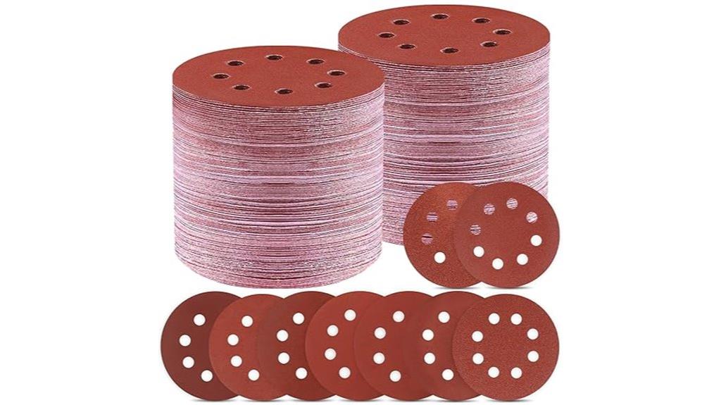 large set of grit discs