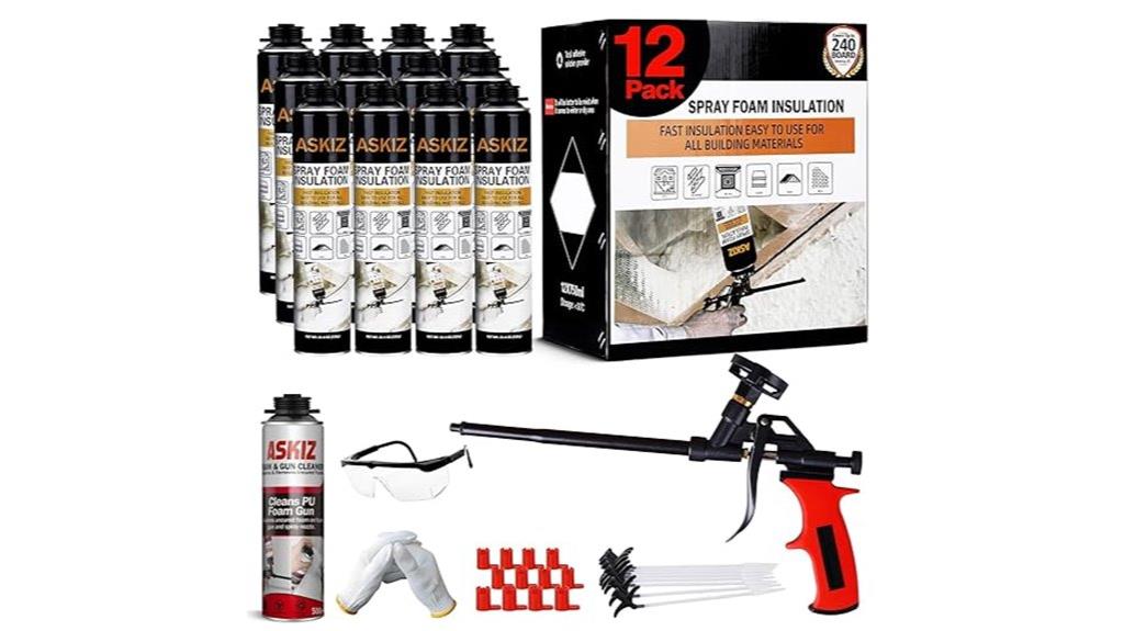 large spray foam kit