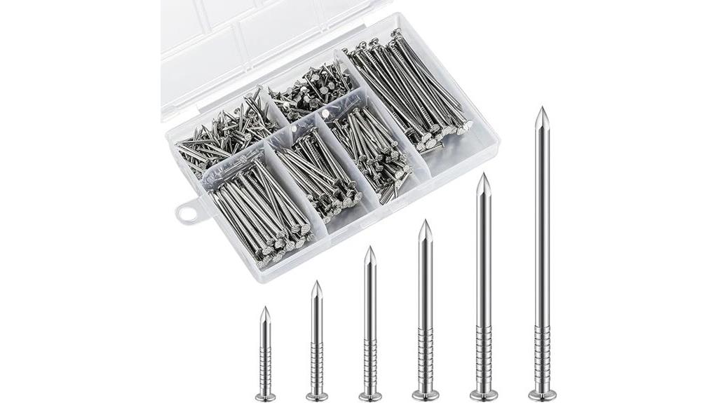 large stainless nail collection