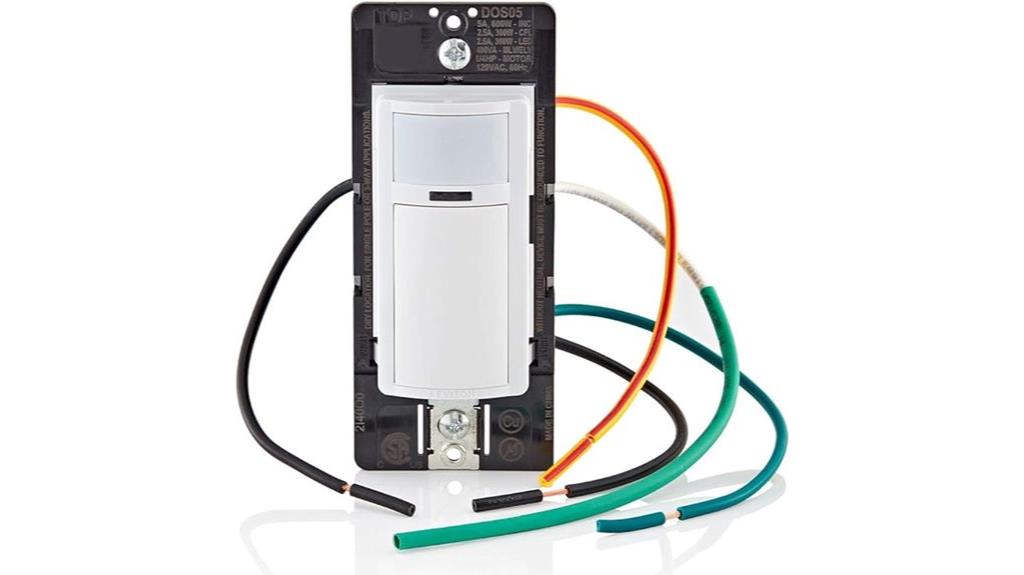leviton motion sensor switch