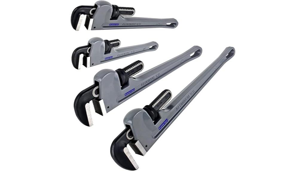 lightweight aluminum pipe wrenches