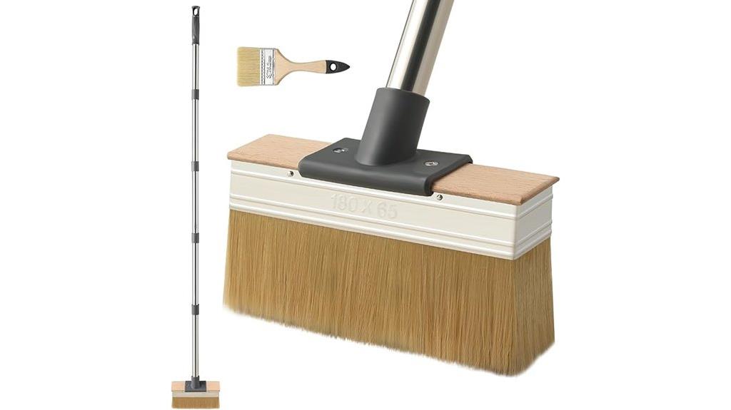 long handle deck stain brush