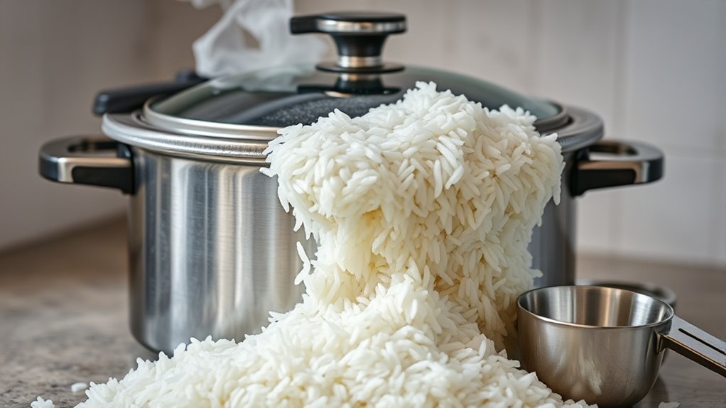 measure rice and water accurately
