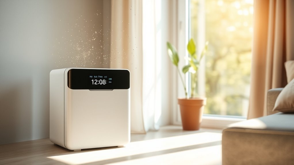 measuring purifier particle reduction