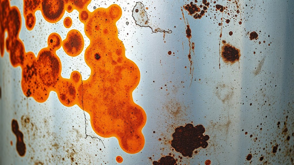metal composition influences stain development