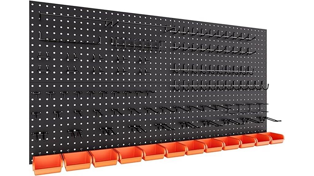 metal peg board kit