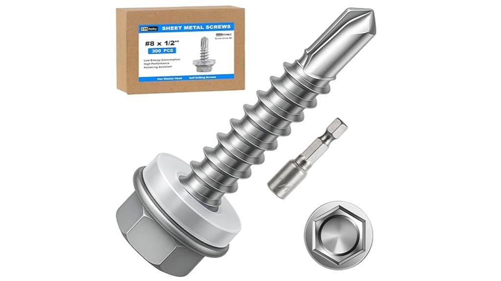 metal sheet screw set