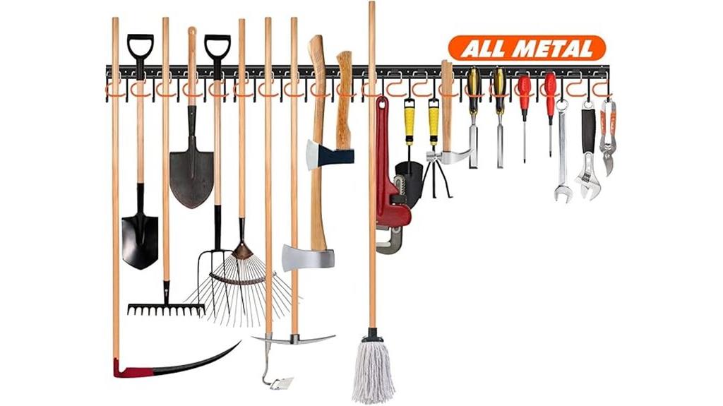 metal tool organizer wall
