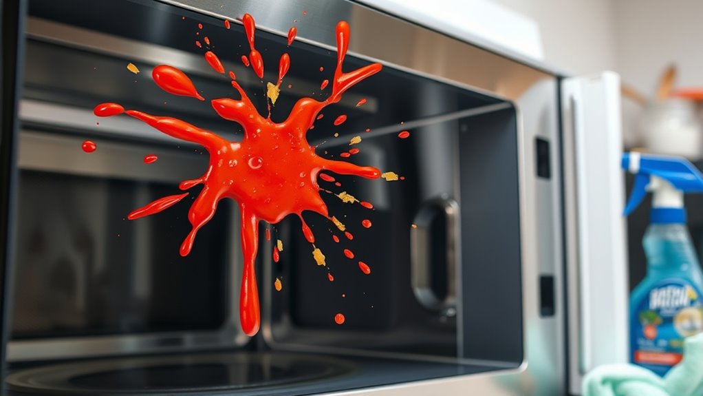 microwave mess cleanup tips