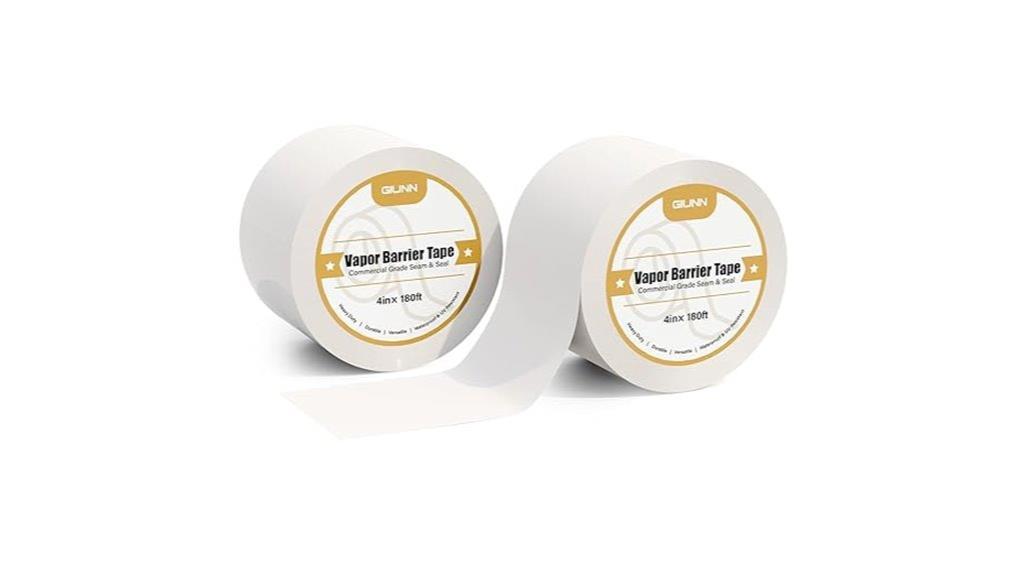 moisture sealing tape rolls