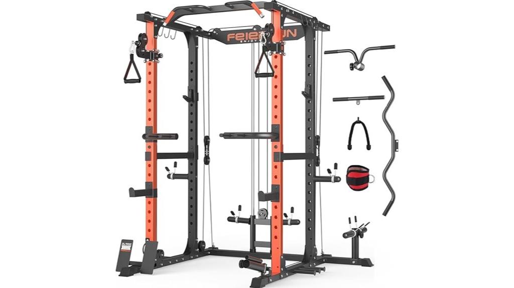multi function squat power cage