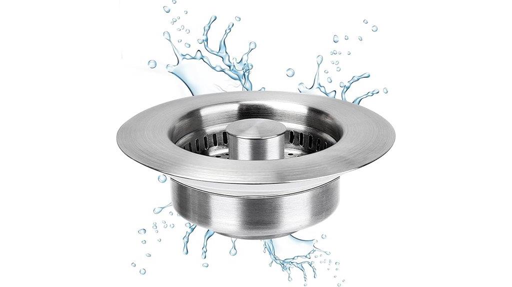 multi functional sink drain strainer