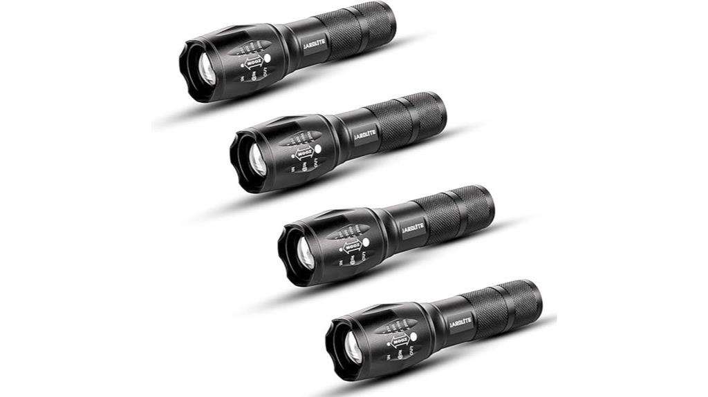 multi mode water resistant flashlight