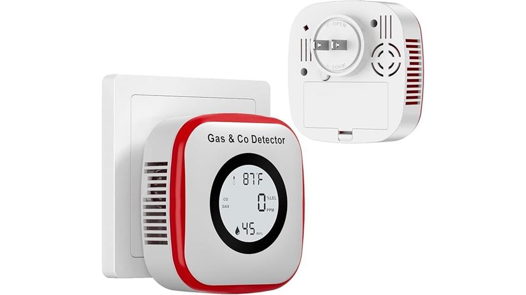 multifunctional gas and co detector