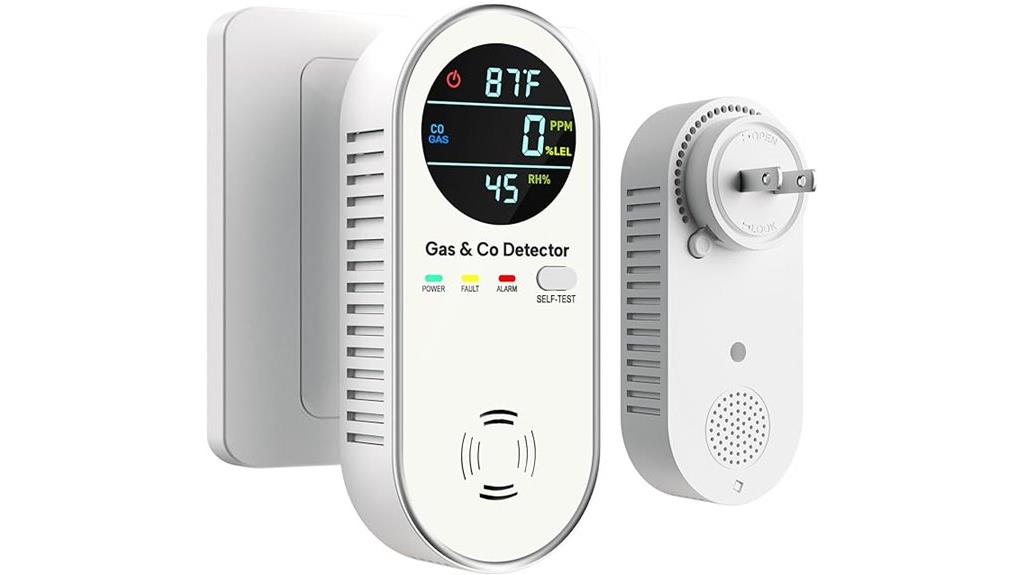 multifunctional gas and co detector