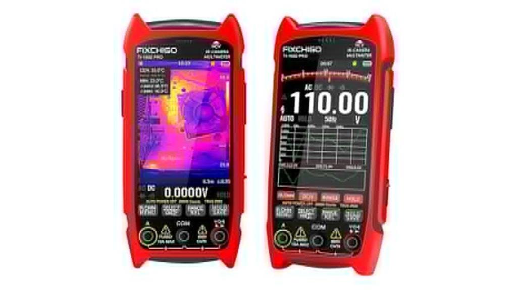 multimeter with infrared camera