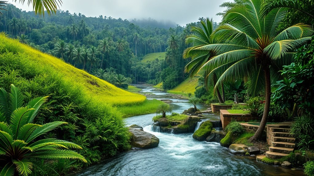 natural features enhance water retention