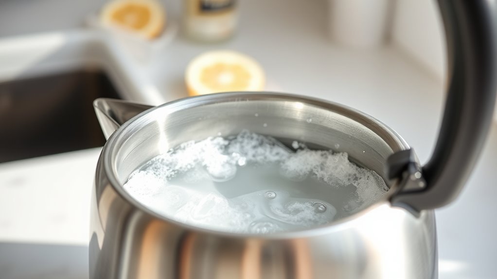 natural vinegar lemon cleaning