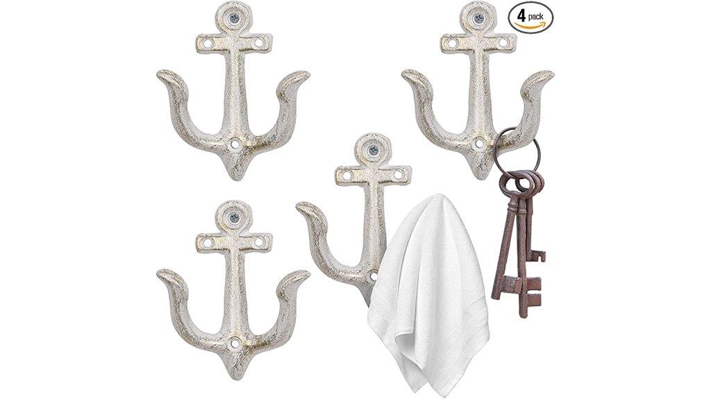 nautical wall hook set