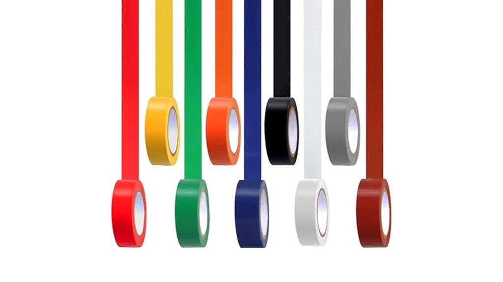 nine pack colorful tape