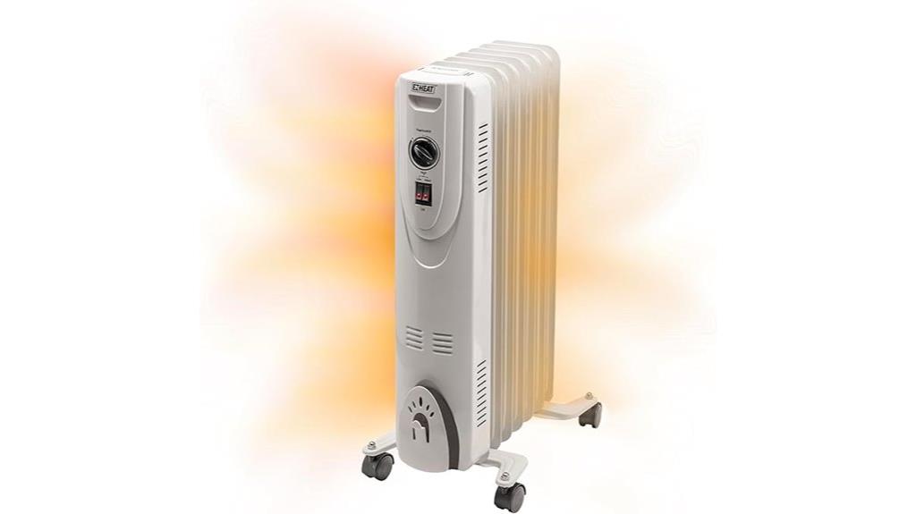 oil filled heater with thermostat