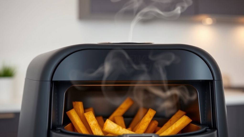 optimal air fryer ventilation techniques