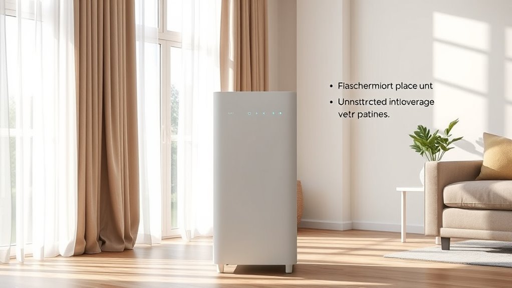 optimal air purifier placement