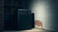 optimal basement dehumidifier placement