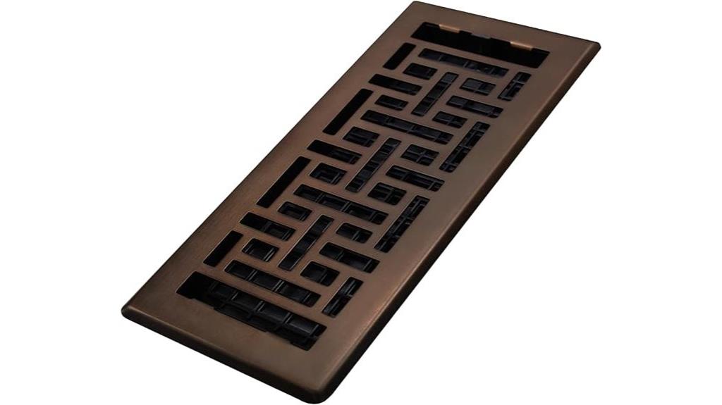 oriental style floor register