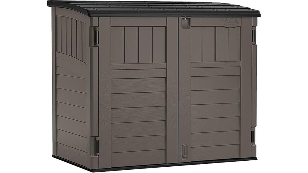 outdoor garden storage shed