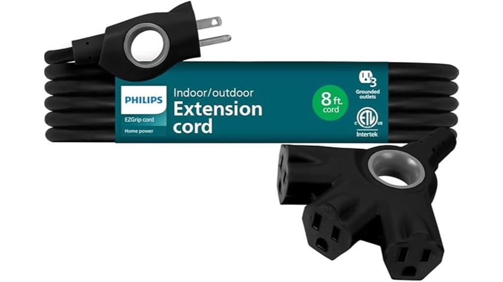 outdoor multi outlet extension cord