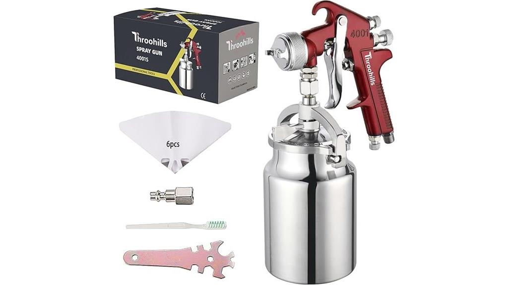 paint spray gun specifications