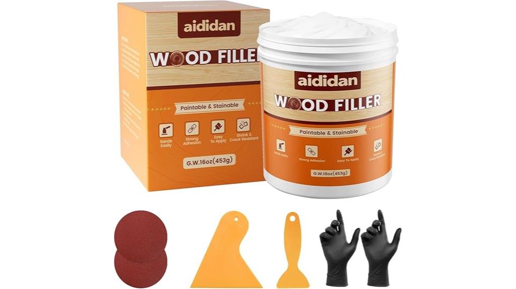 paintable water resistant wood filler