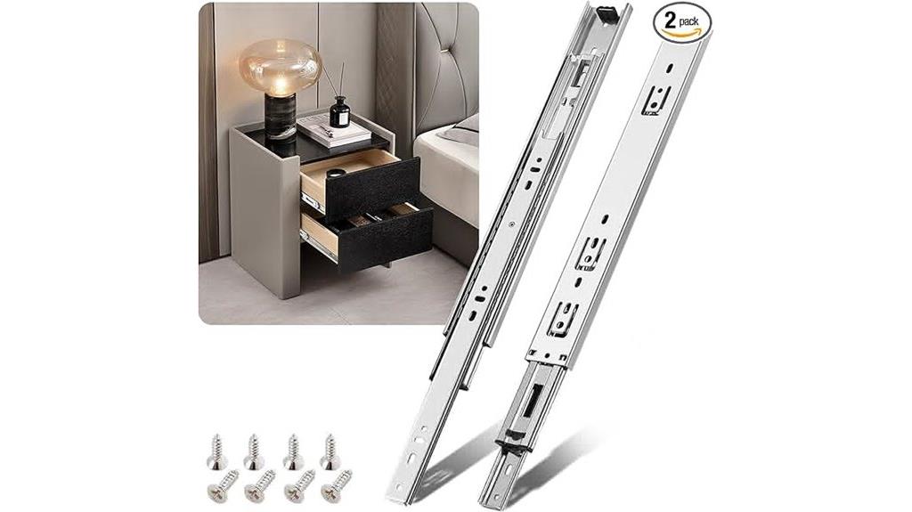 pair of full extension glides