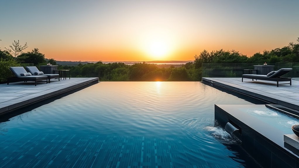 partial waterfall edge illusion