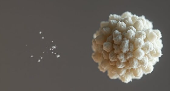 particulate size measurement differences