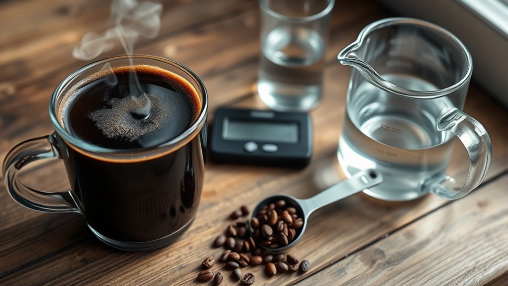 perfect coffee water ratio