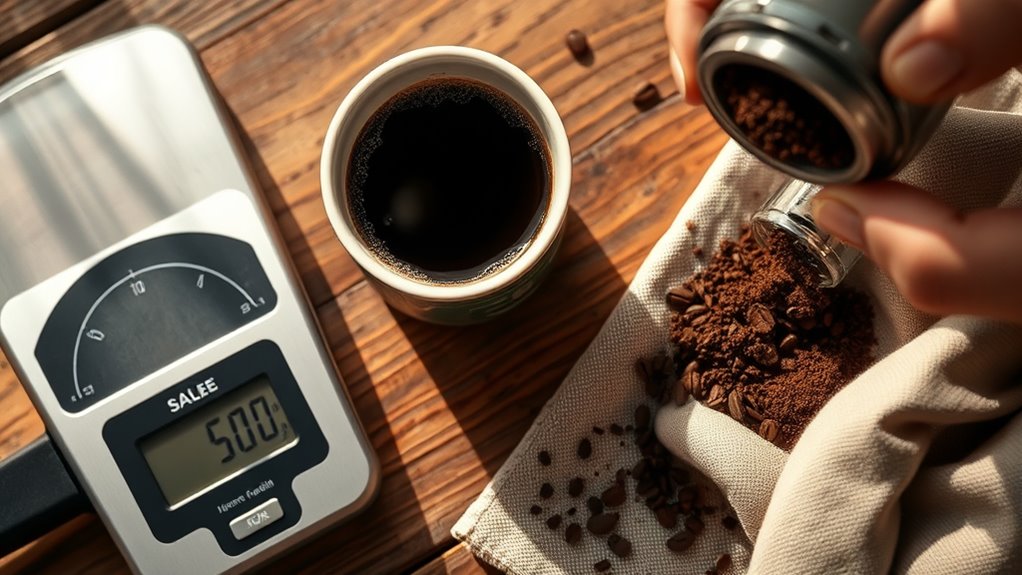 perfectly brewed flavorful coffee