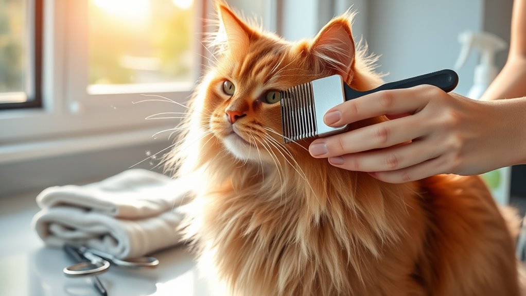 pet grooming reduces allergens