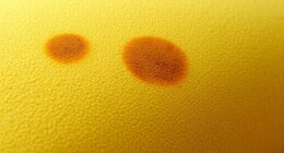 pillow yellow stain removal