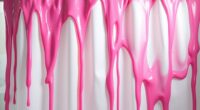 pink slime shower curtain