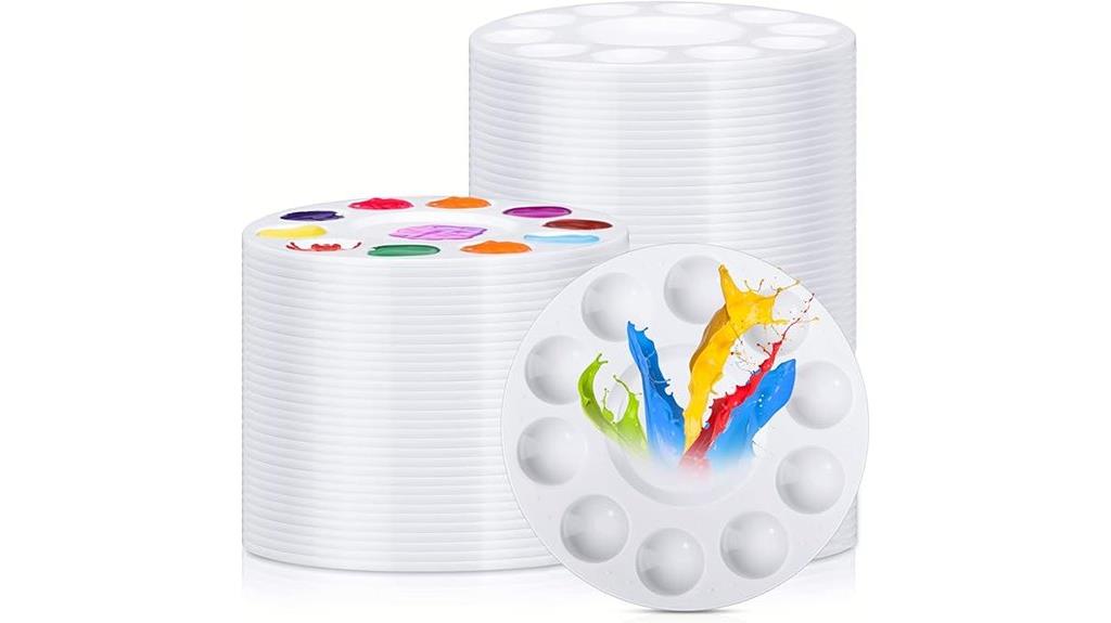 plastic paint tray set