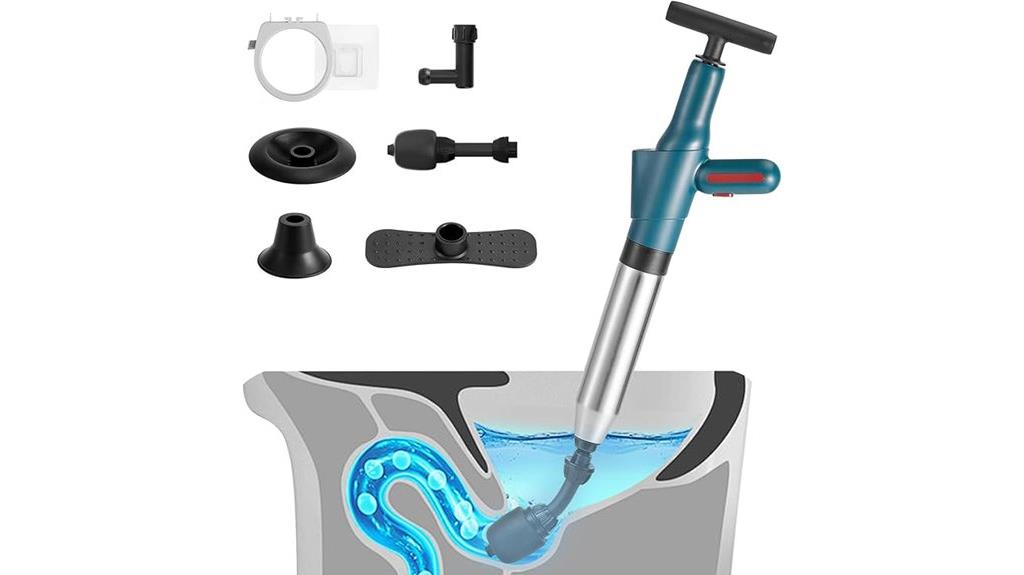 plunger with pressure gauge