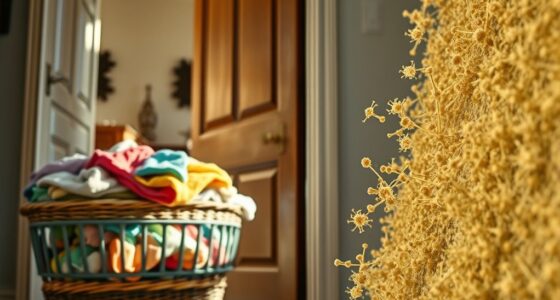 pollen enters through doors